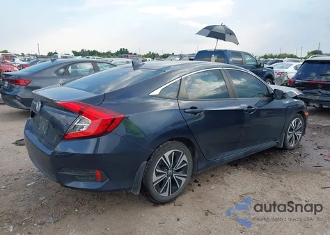 2017 Honda Civic Ex-L from USA, damaged, VIN 19XFC1F72HE021110